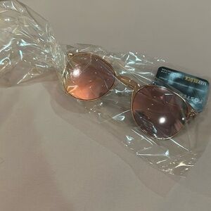 Rose gold sunglasses